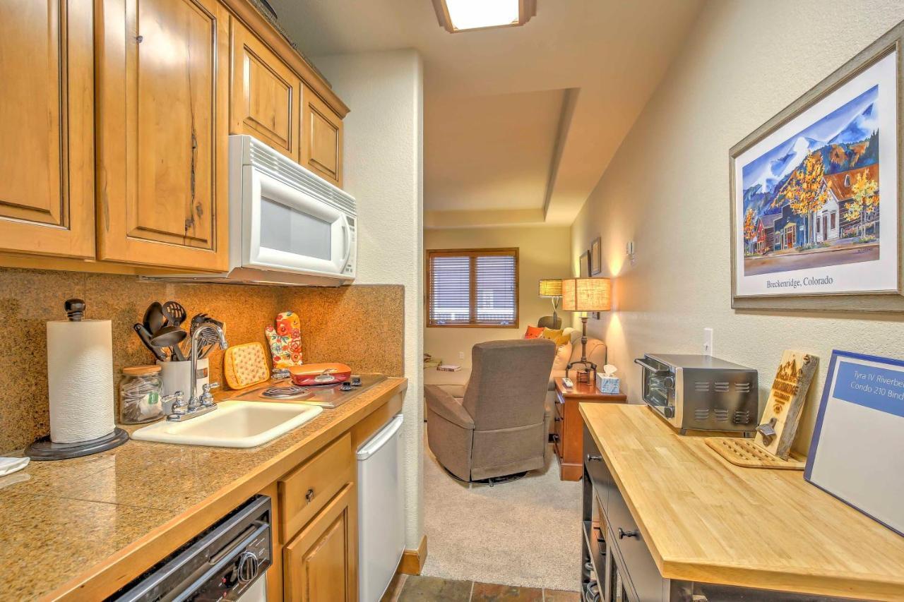Breck Studio With Hot Tub Access, Walk To Main St! Breckenridge Exterior photo